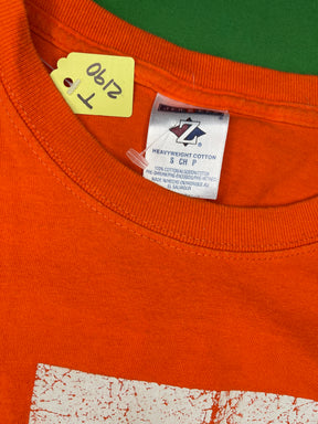 NFL Denver Broncos John Elway #7 Signature Hall of Fame T-Shirt Men's Small