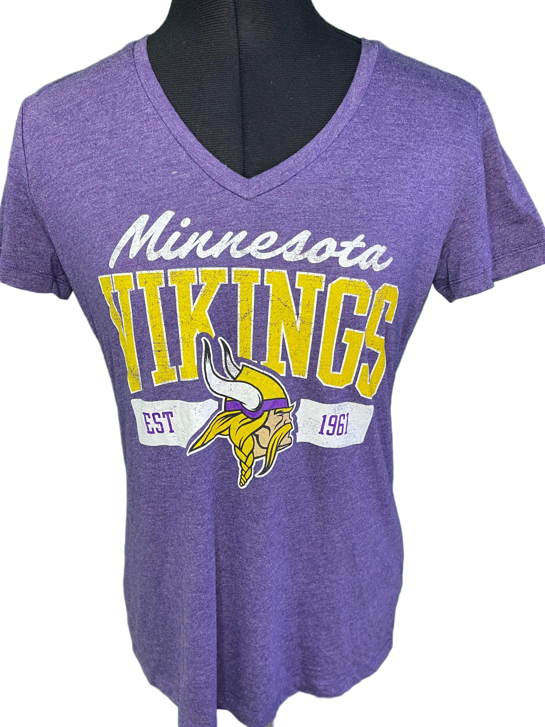 NFL Minnesota Vikings Purple T-Shirt Women's Small