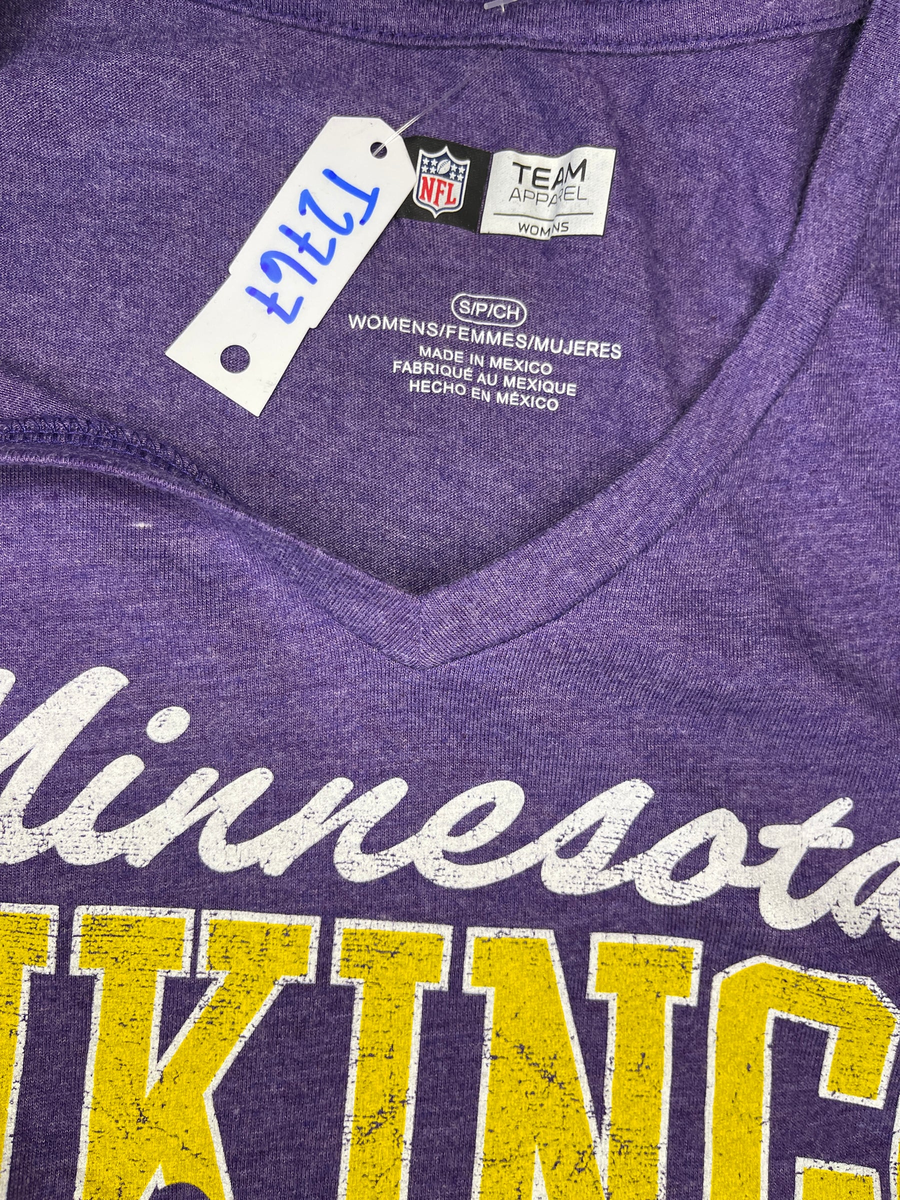 NFL Minnesota Vikings Purple T-Shirt Women's Small