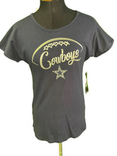 NFL Dallas Cowboys Short Sleeve Shirt Girl's Youth Large NWT