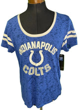 NFL Indianapolis Colts Printed Burnout T-Shirt Women's Medium NWT