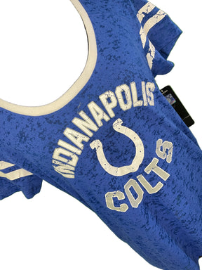 NFL Indianapolis Colts Printed Burnout T-Shirt Women's Medium NWT