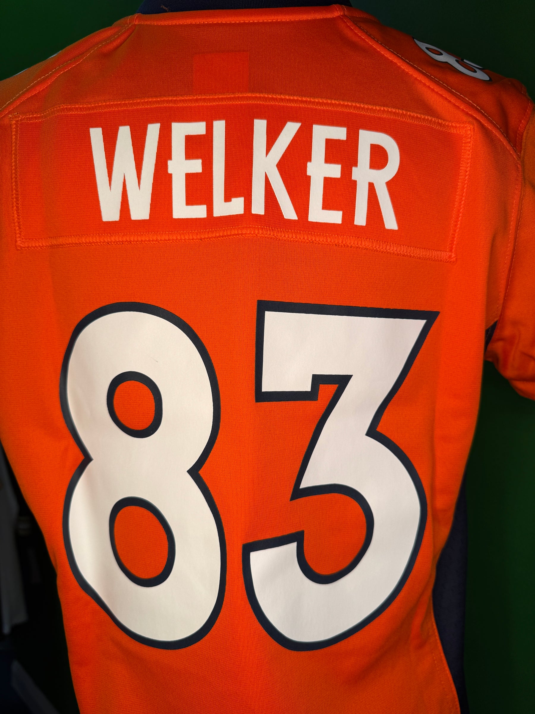 NFL Denver Broncos Wes Welker #83 Nike Game Jersey Women's Medium
