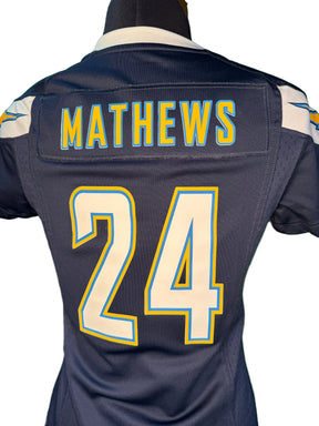 NFL Los Angeles Chargers Ryan Mathews #24 Nike Game Jersey Women's Small