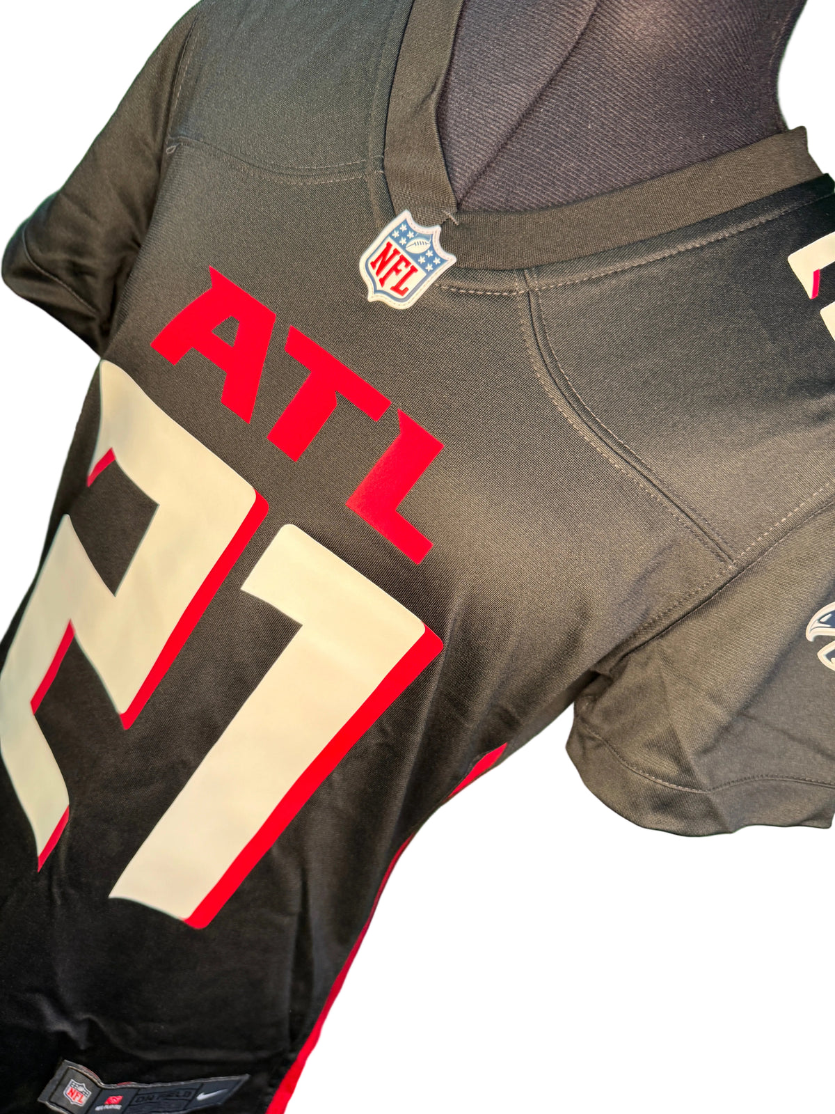 NFL Atlanta Falcons Todd Gurley II #27 Loose Fit Game Jersey Women's Small NWT