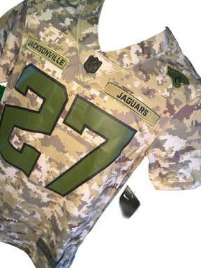 NFL Jacksonville Jaguars Fournette #27 Salute to Service Jersey Youth Medium NWT