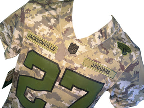 NFL Jacksonville Jaguars Fournette #27 Salute to Service Jersey Youth Medium NWT
