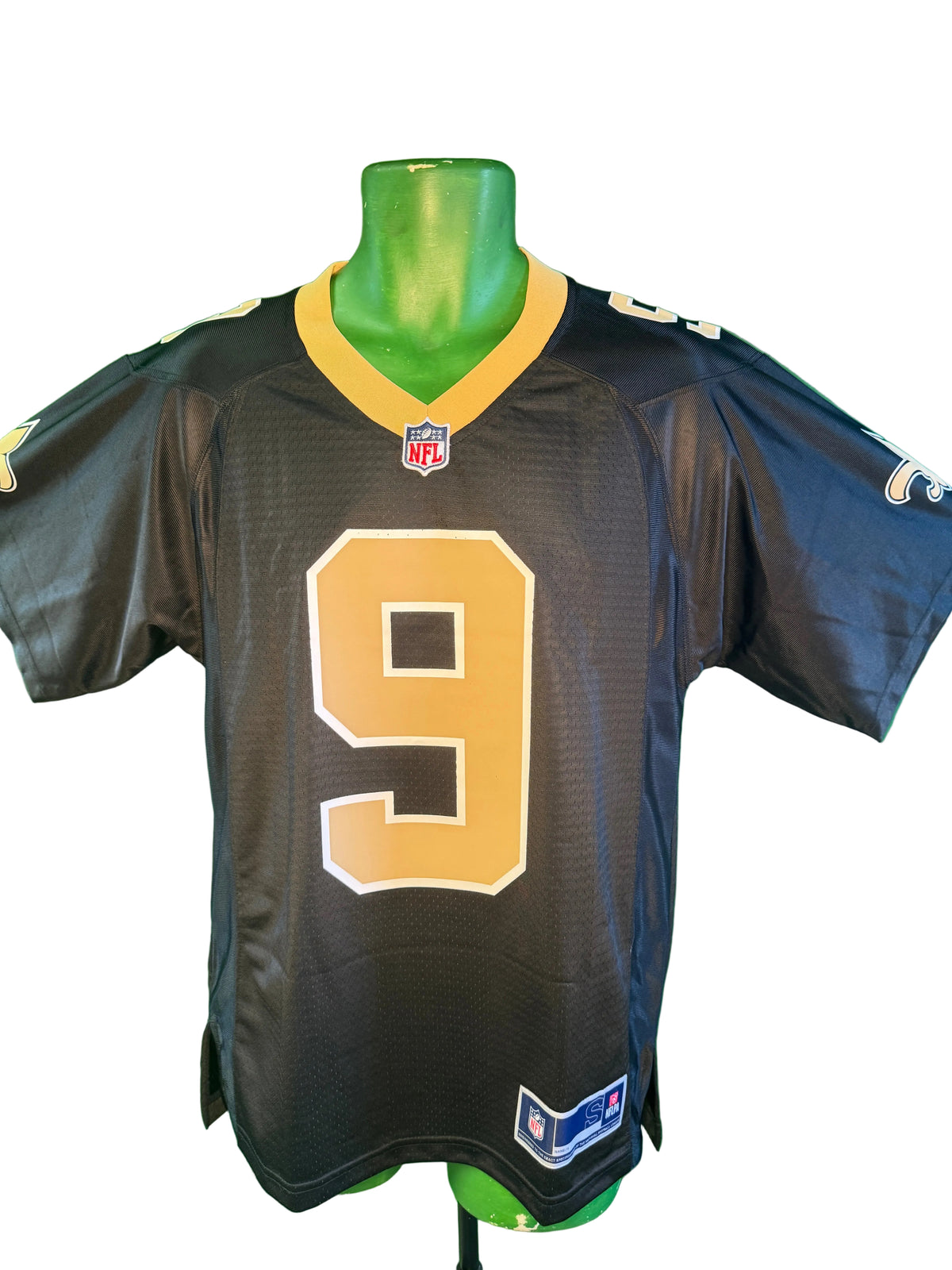 NFL New Orleans Saints Drew Brees #9 Pro Line Jersey Men's Small NWT