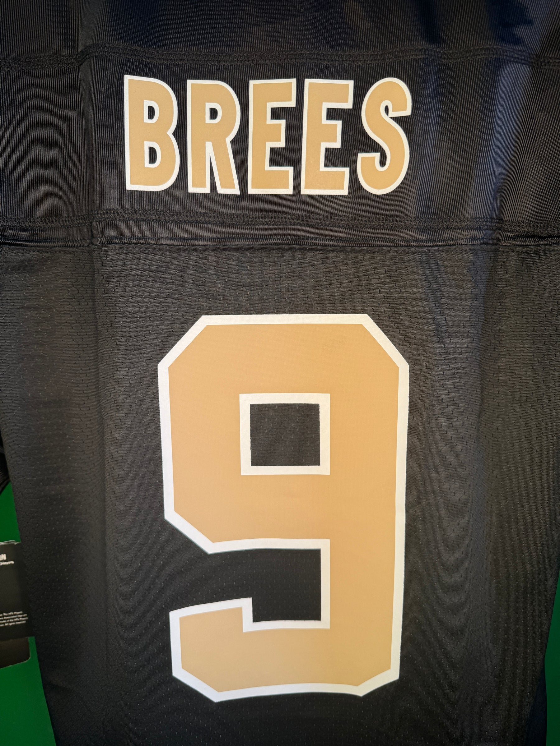 NFL New Orleans Saints Drew Brees #9 Pro Line Jersey Men's Small NWT