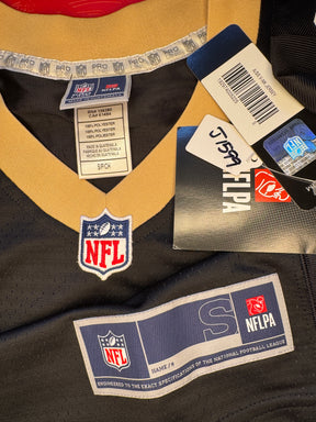 NFL New Orleans Saints Drew Brees #9 Pro Line Jersey Men's Small NWT