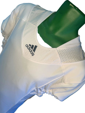 American Football Adidas White Techfit Hyped Jersey Brand New Men's Large NWT