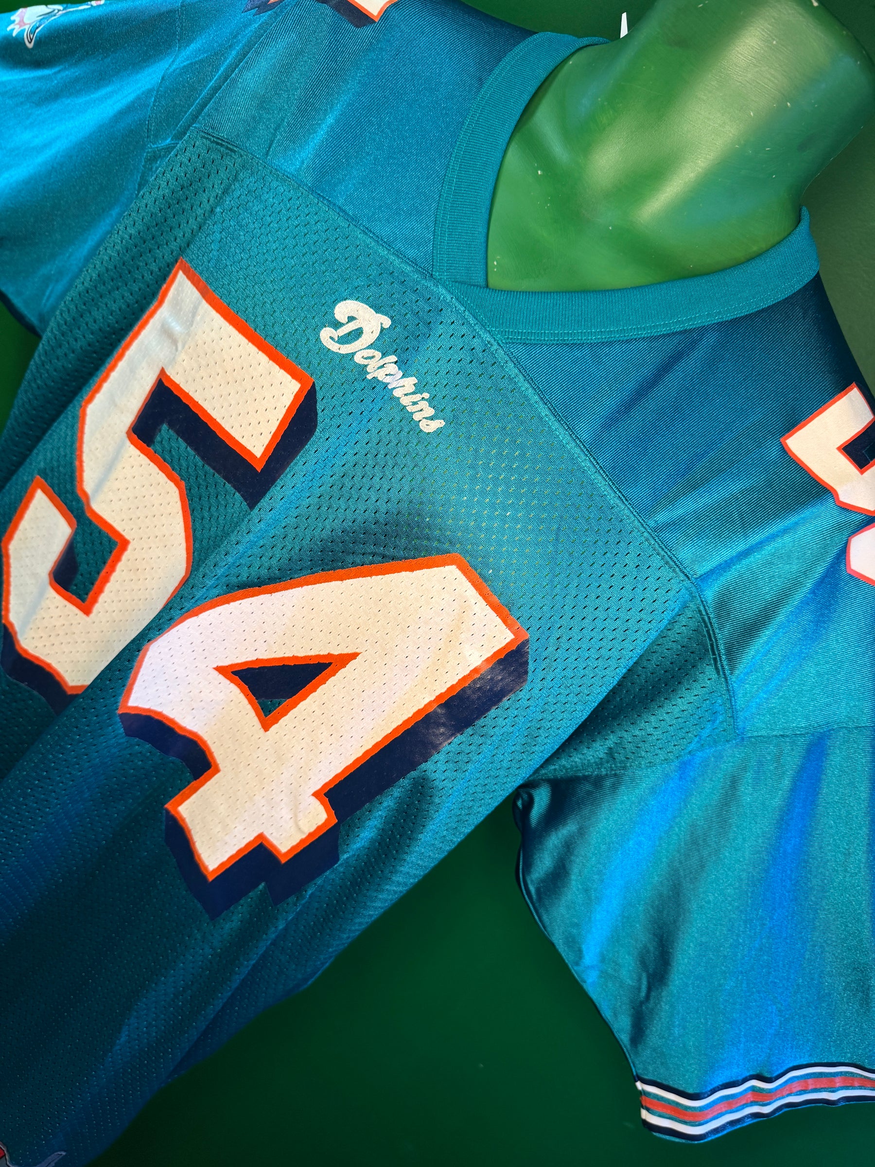 NFL Miami Dolphins Zach Thomas #54 Nike Jersey Men's Large Vintage!
