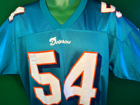 NFL Miami Dolphins Zach Thomas #54 Nike Jersey Men's Large Vintage!