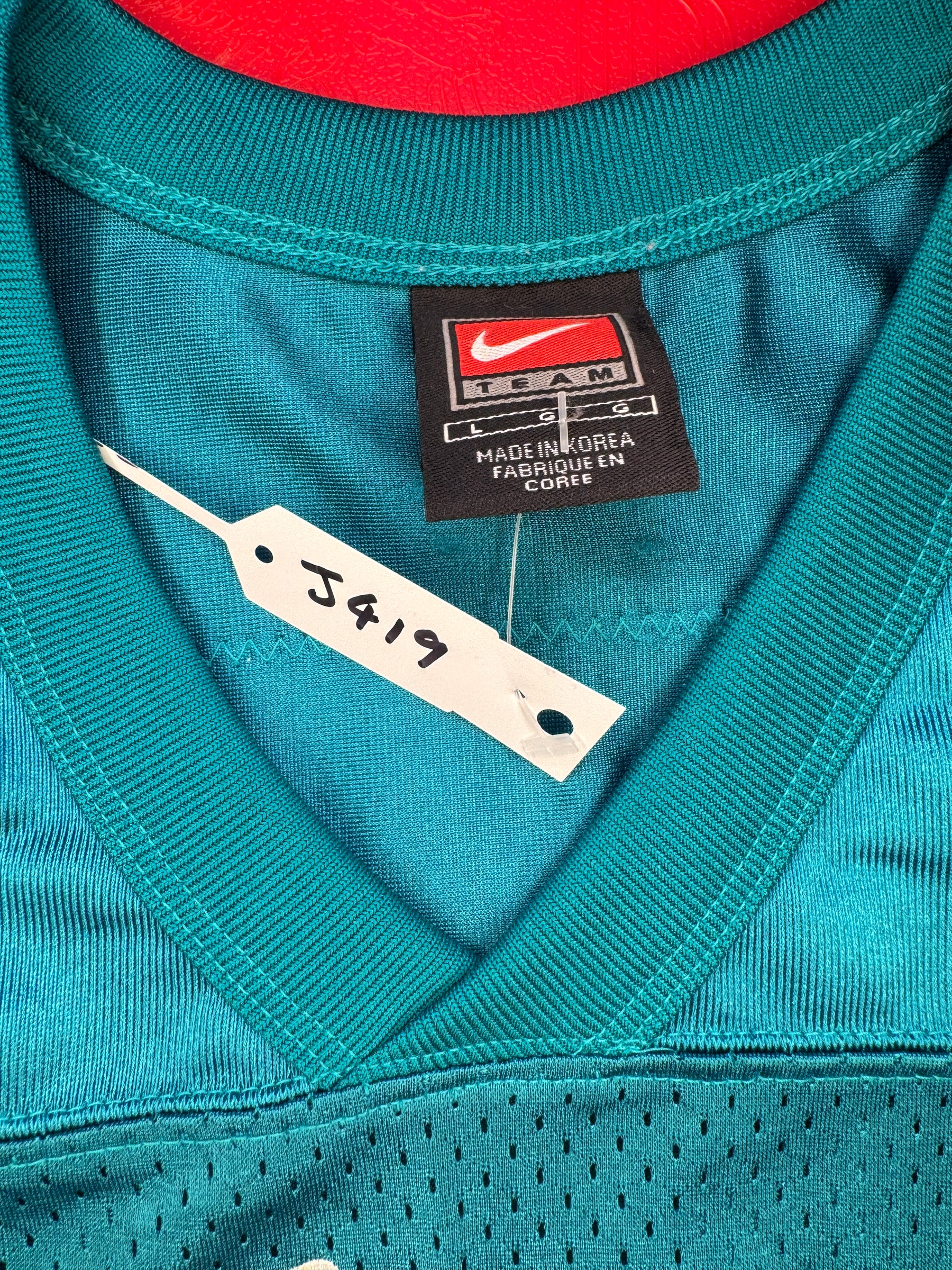 NFL Miami Dolphins Zach Thomas #54 Nike Jersey Men's Large Vintage!