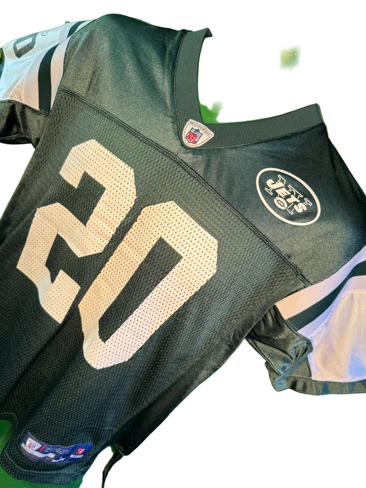NFL New York Jets Thomas Jones #20 Reebok Jersey Youth Large 14-16