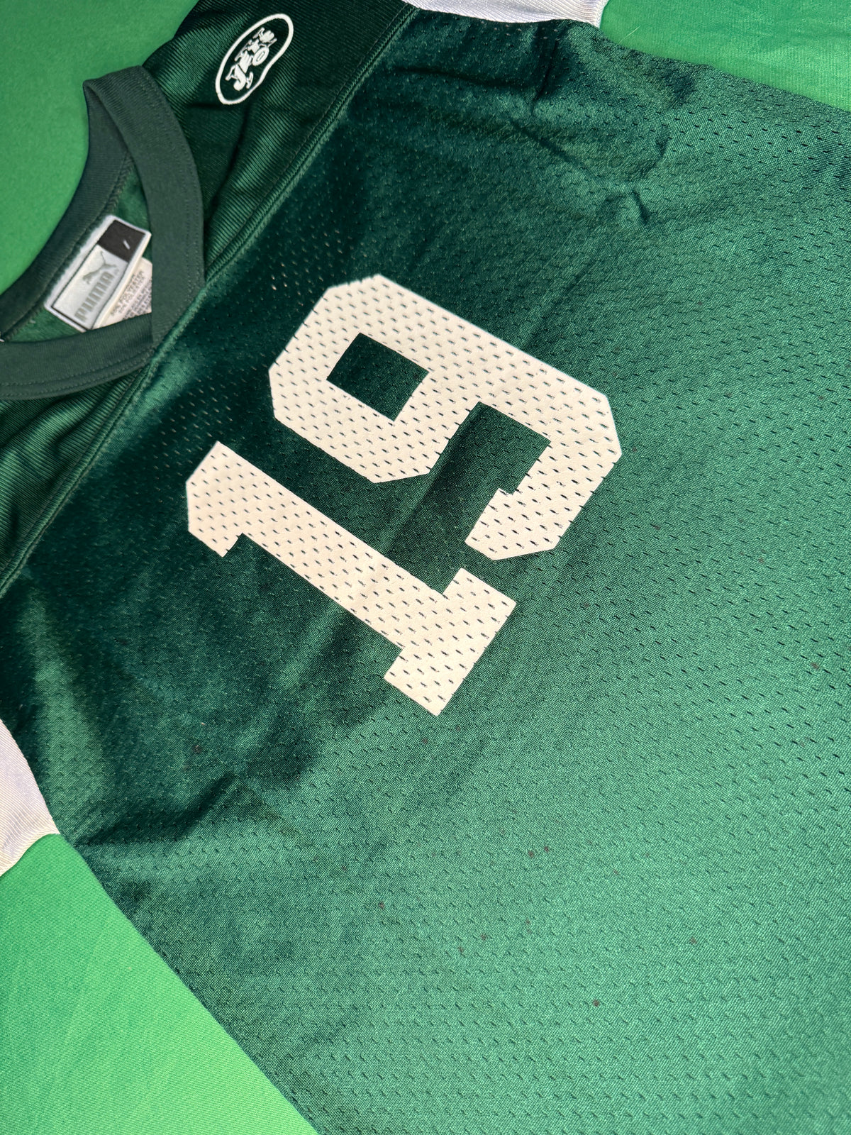 NFL New York Jets Keyshawn Johnson #19 Puma Jersey Youth Small 7