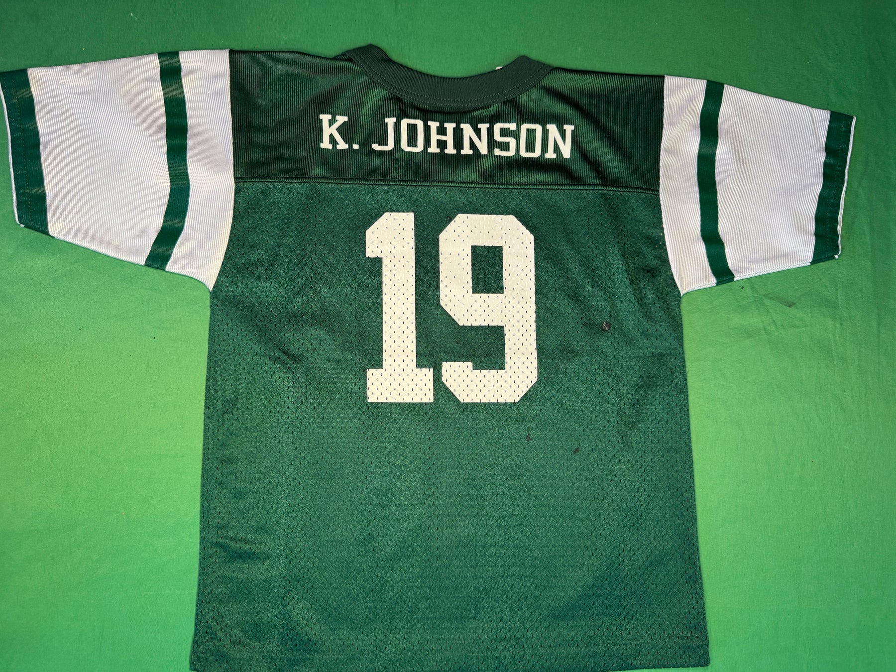 NFL New York Jets Keyshawn Johnson #19 Puma Jersey Youth Small 7