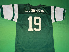 NFL New York Jets Keyshawn Johnson #19 Puma Jersey Youth Small 7