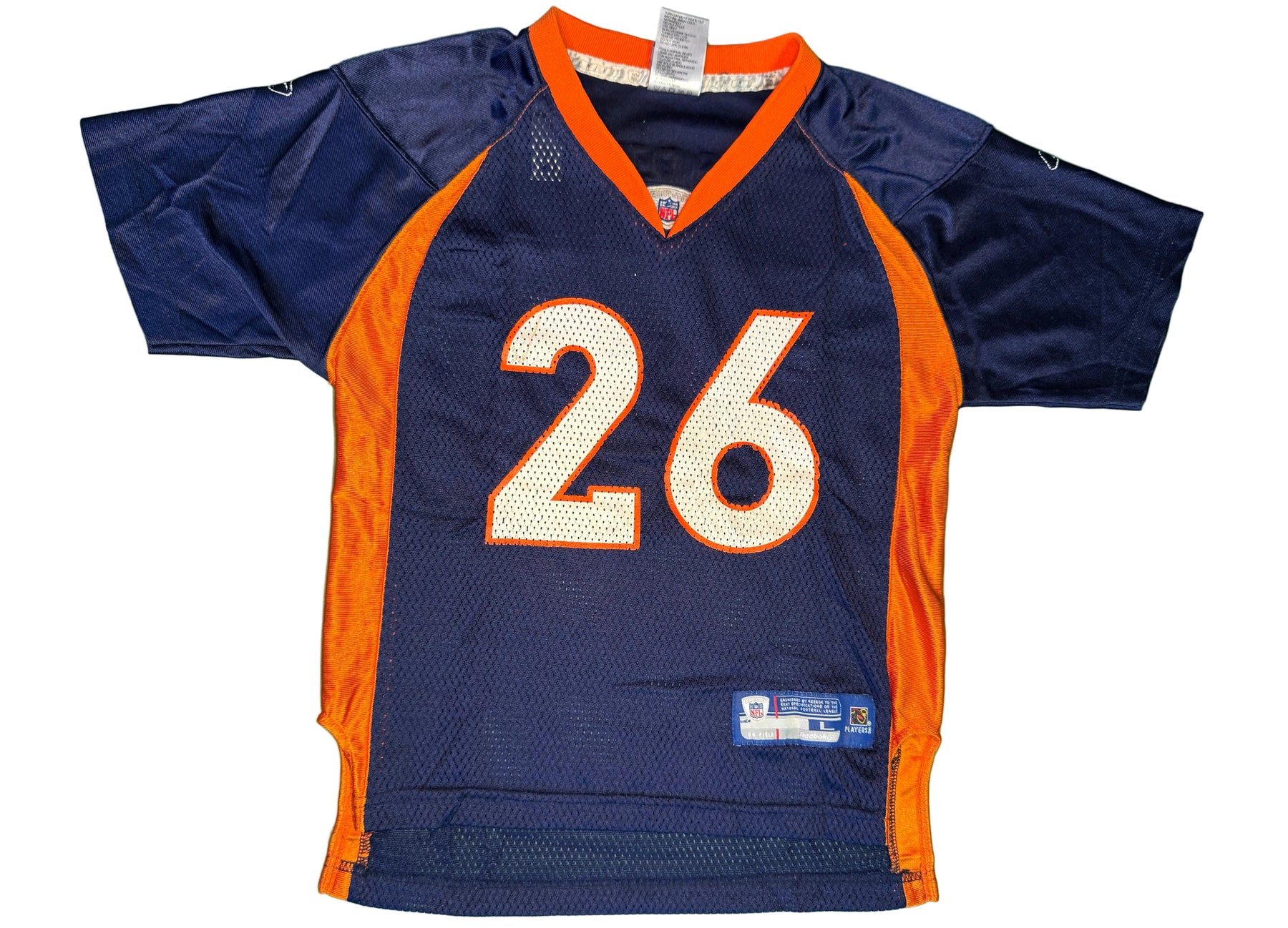 NFL Denver Broncos Clinton Portis #26 Reebok Jersey Kids' Large