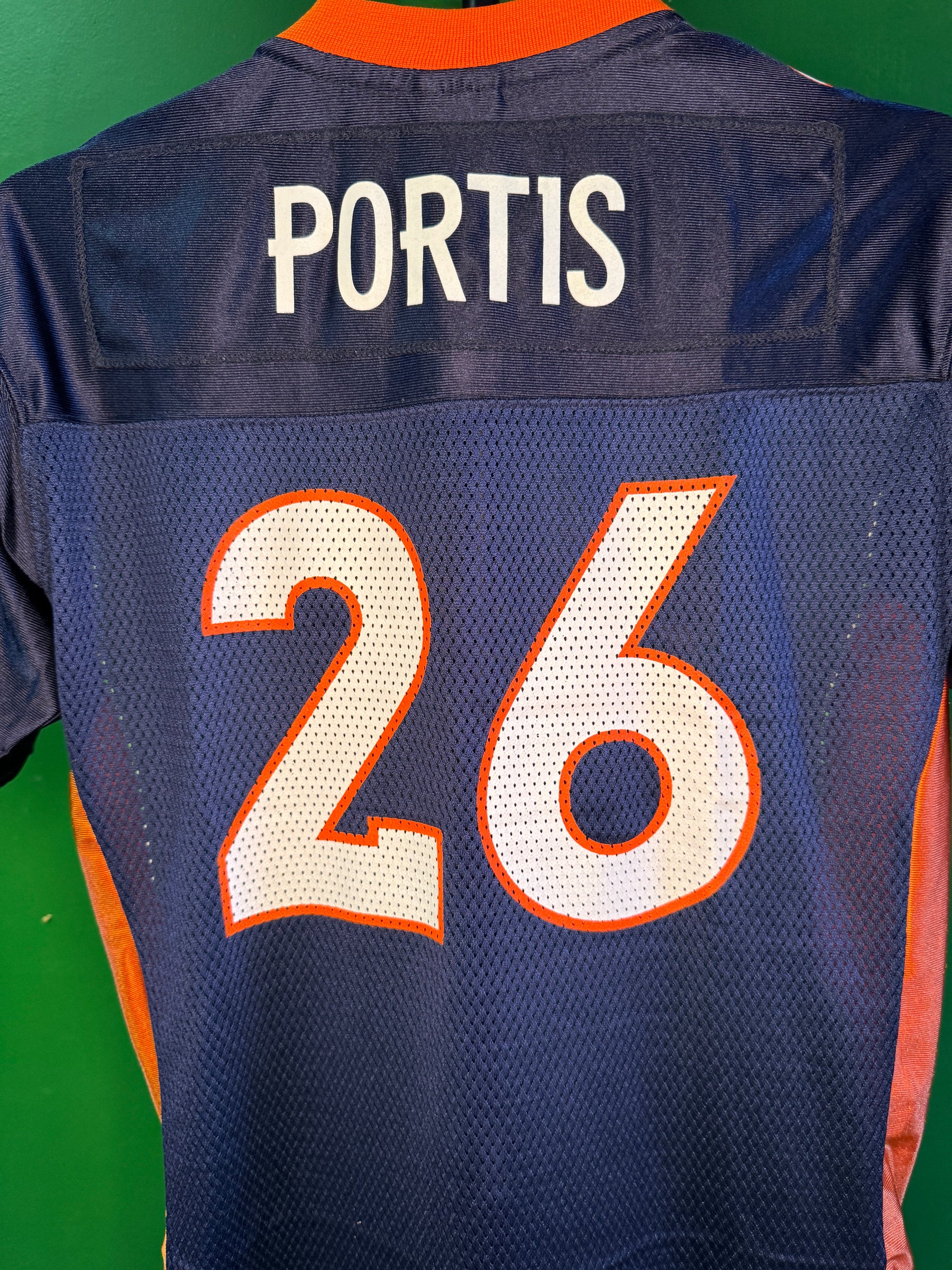 NFL Denver Broncos Clinton Portis #26 Reebok Jersey Youth Large 14-16