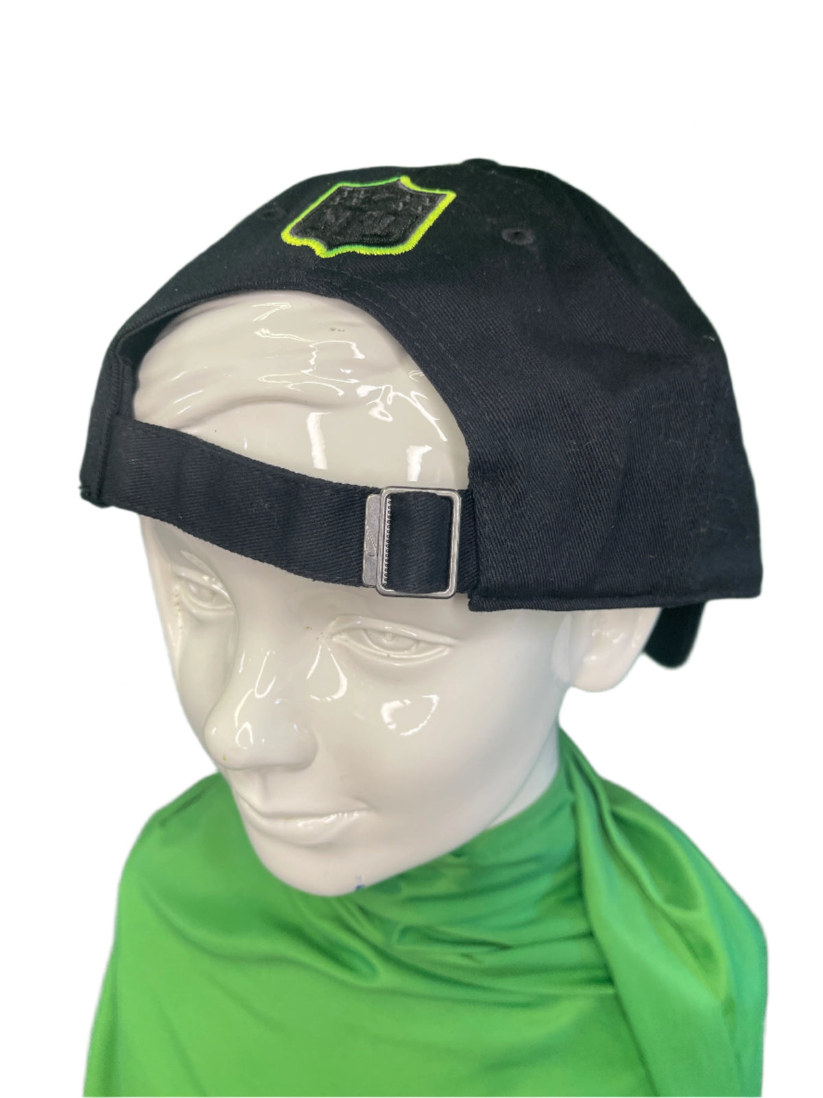 NFL Green Bay Packers Black w/Neon 100% Cotton Strapback Cap/Hat Adult OSFA