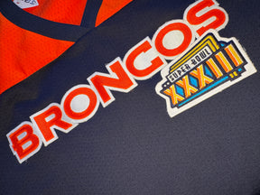 NFL Denver Broncos Majestic Vintage Super Bowl XXXIII Jersey Top Men's Medium