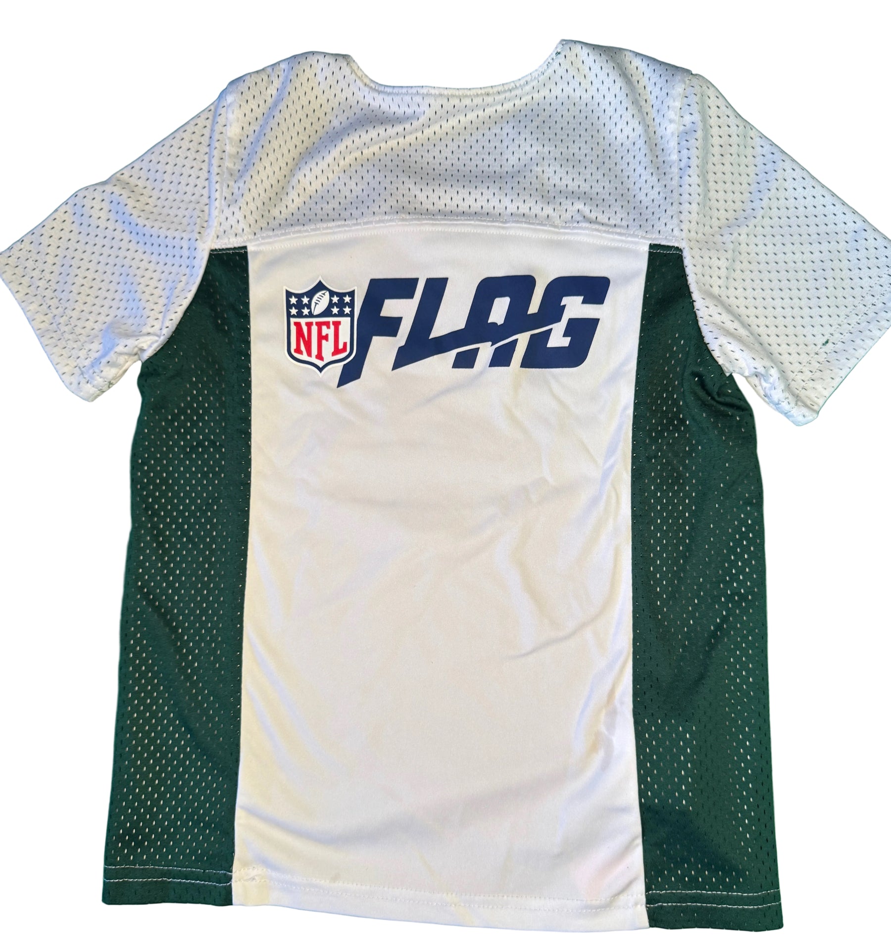 NFL New York Jets Authentic Kids' Flag Football Shirt Youth Small