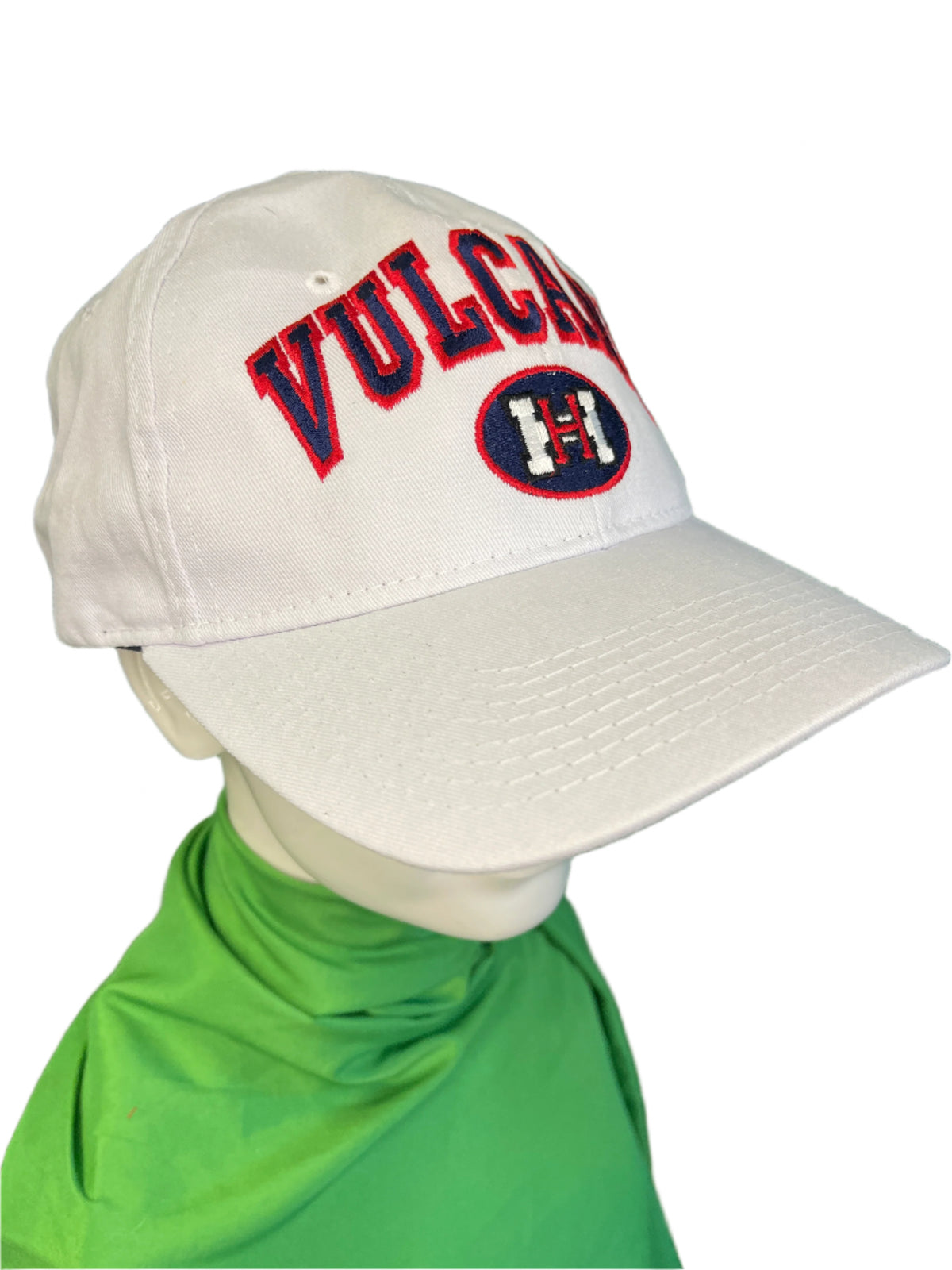 NCAA Hawaii Hilo Vulcans Zephyr Hat/Cap White Snapback OSFA NWOT