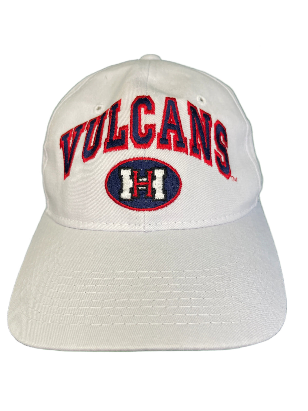 NCAA Hawaii Hilo Vulcans Zephyr Hat/Cap White Snapback OSFA NWOT