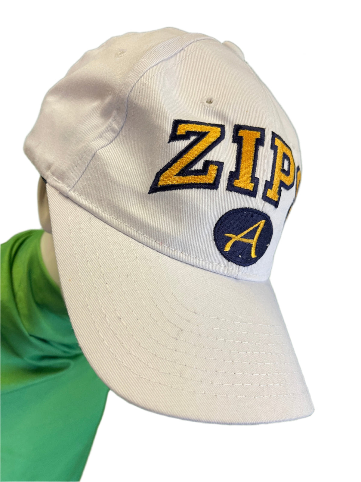 NCAA Akron Zips Zephyr Hat/Cap White Snapback OSFA NWOT