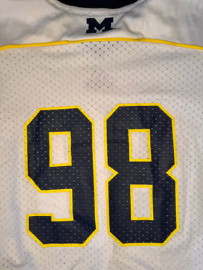 NCAA University of Michigan Wolverines #98 Adidas Jersey Youth Small 6-8 NWT