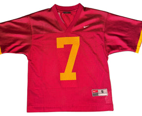 NCAA USC Trojans Nike #7 Jersey Youth Small 6-8