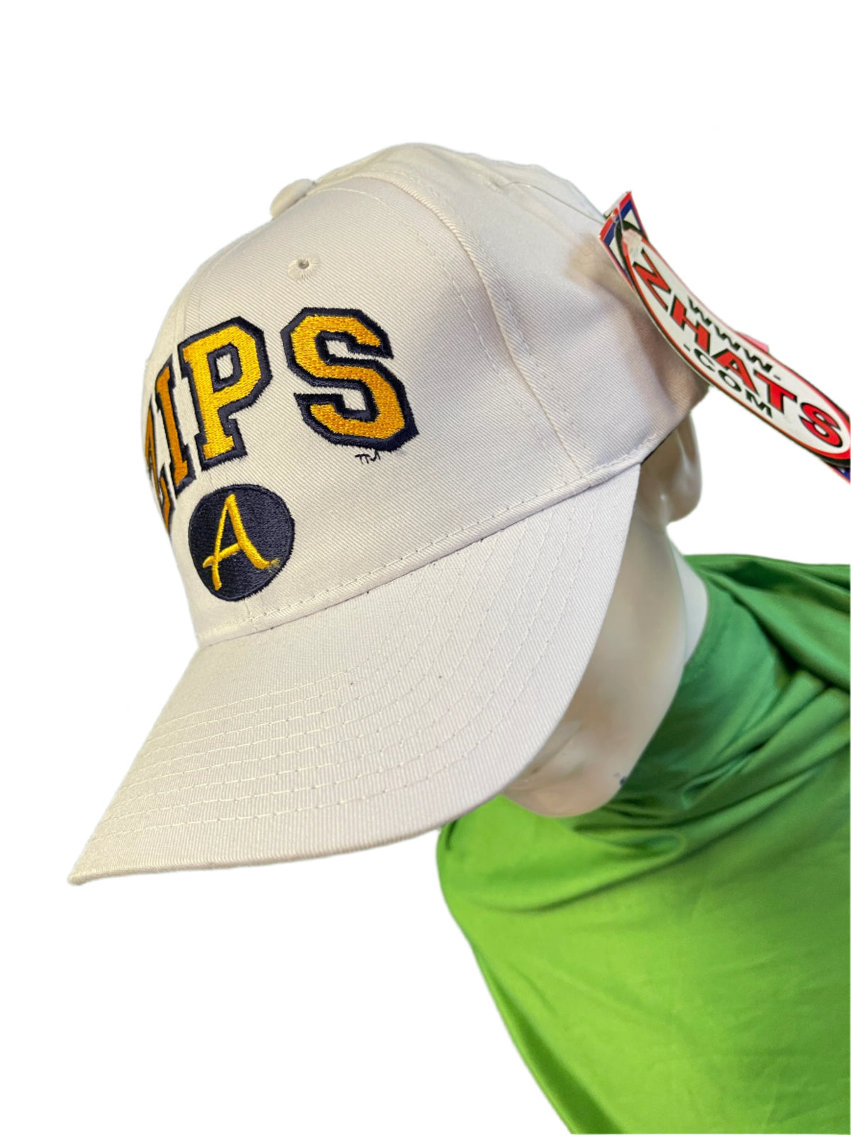 NCAA Akron Zips Zephyr Hat/Cap White Snapback OSFA NWT