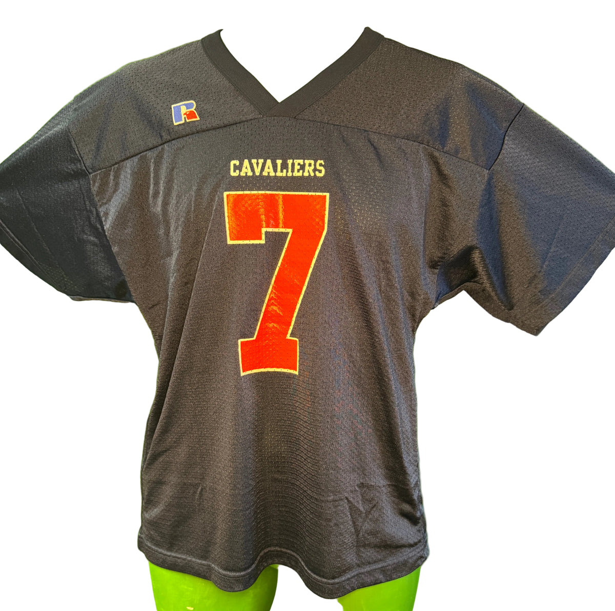 NCAA University of Virginia Cavaliers Vintage Russell Jersey #7 Youth Large