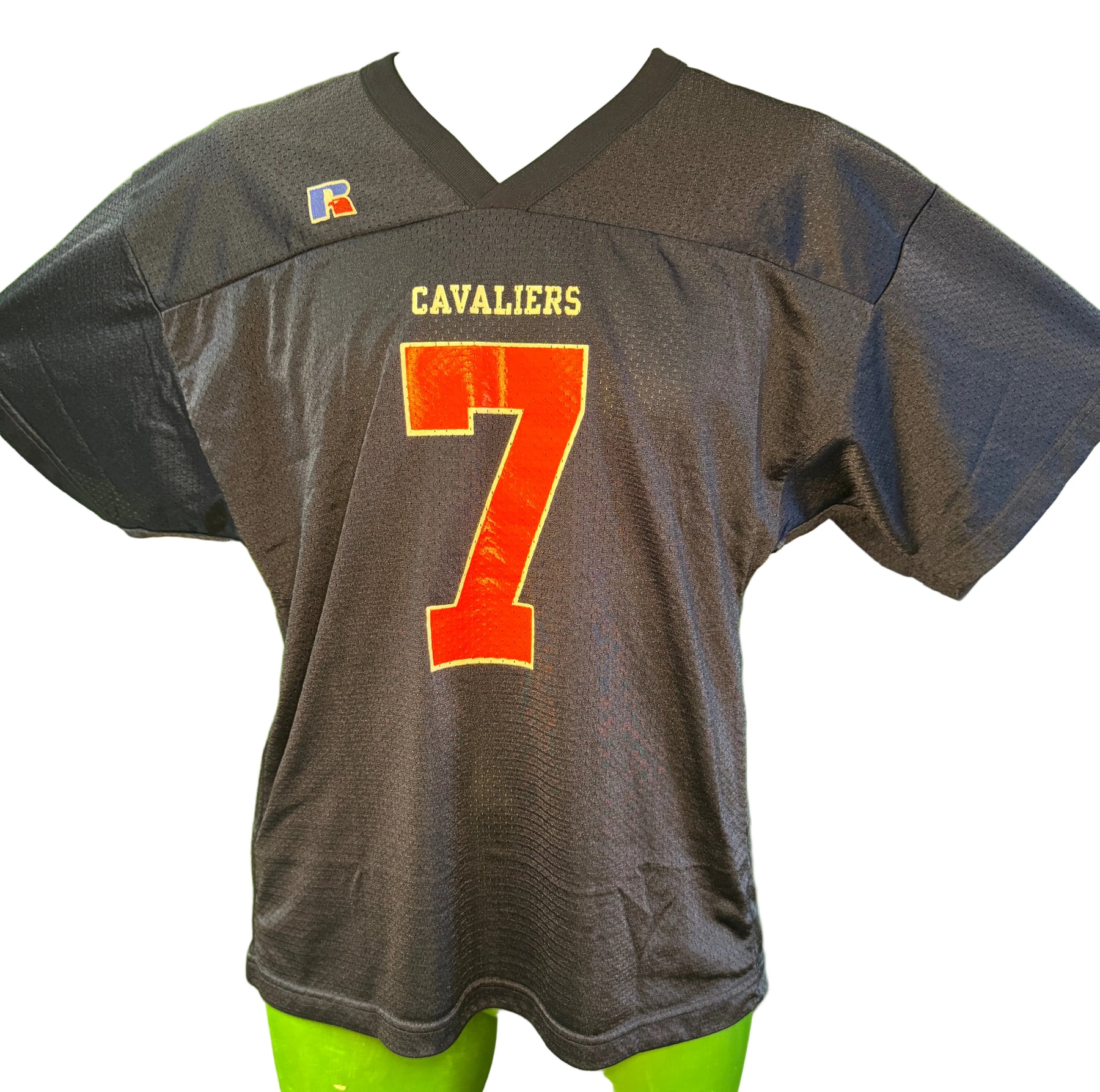 NCAA University of Virginia Cavaliers Vintage Russell Jersey #7 Youth Large