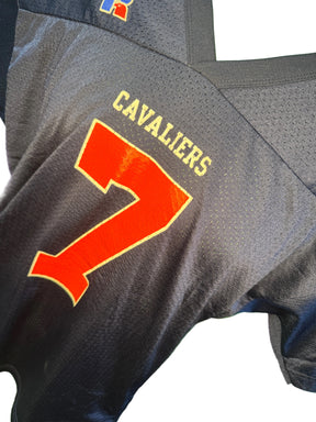NCAA University of Virginia Cavaliers Vintage Russell Jersey #7 Youth Large