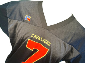 NCAA University of Virginia Cavaliers Vintage Russell Jersey #7 Youth Large