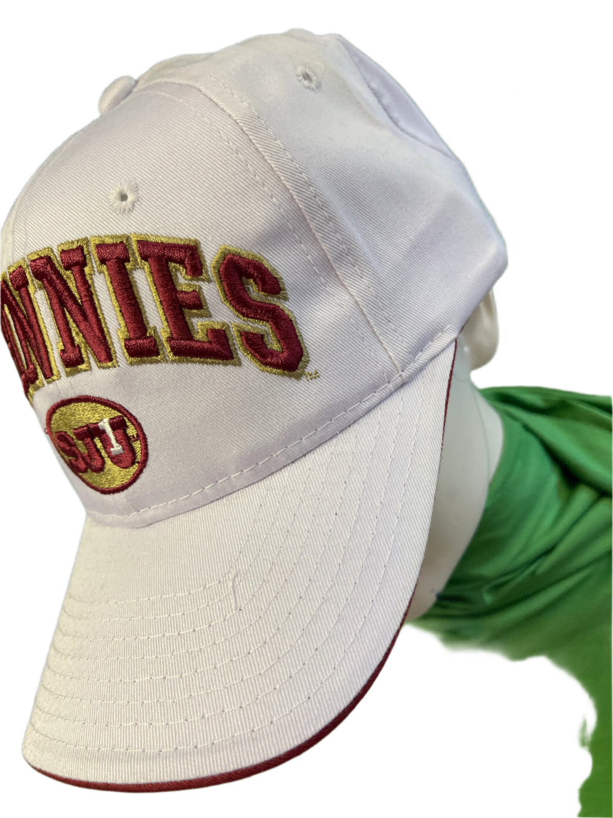NCAA St John's Johnnies Zephyr Hat/Cap White Snapback OSFA NWT