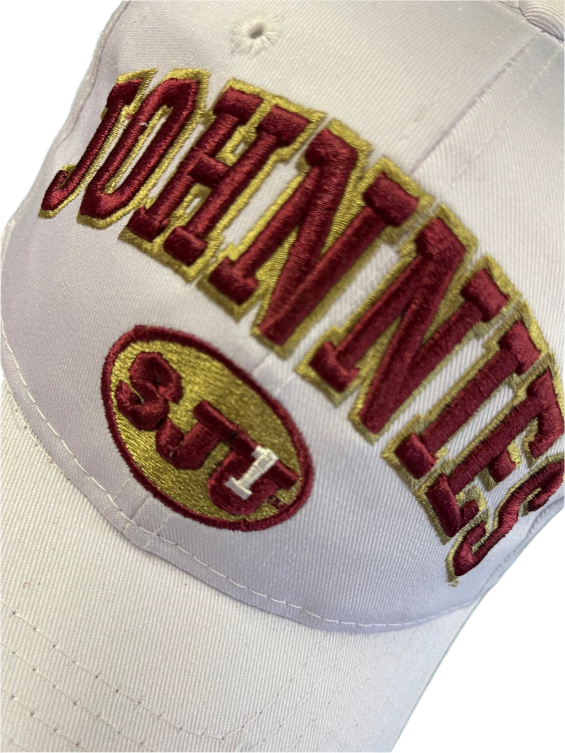 NCAA St John's Johnnies Zephyr Hat/Cap White Snapback OSFA NWT