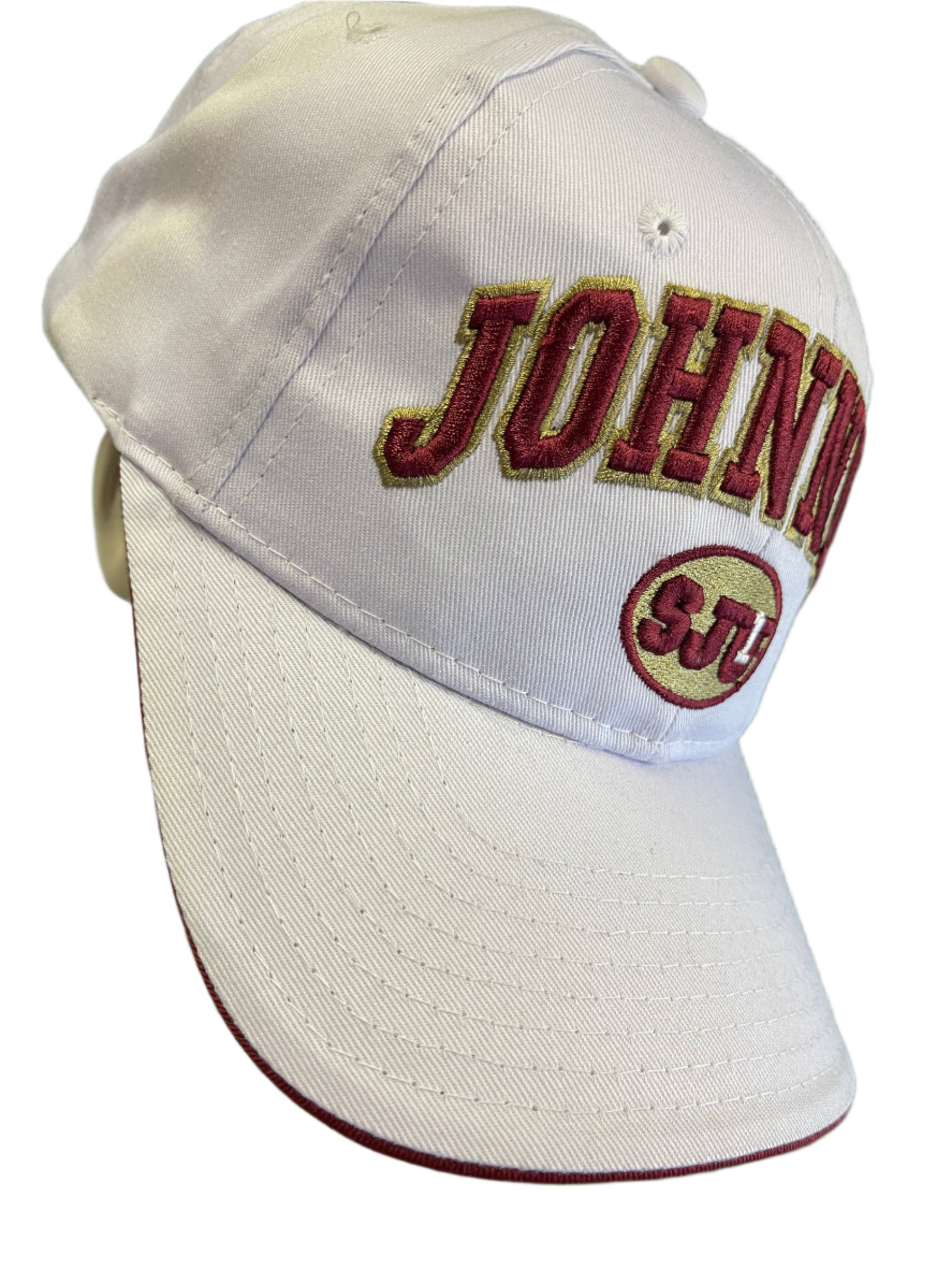 NCAA St John's Johnnies Zephyr Hat/Cap White Snapback OSFA NWT