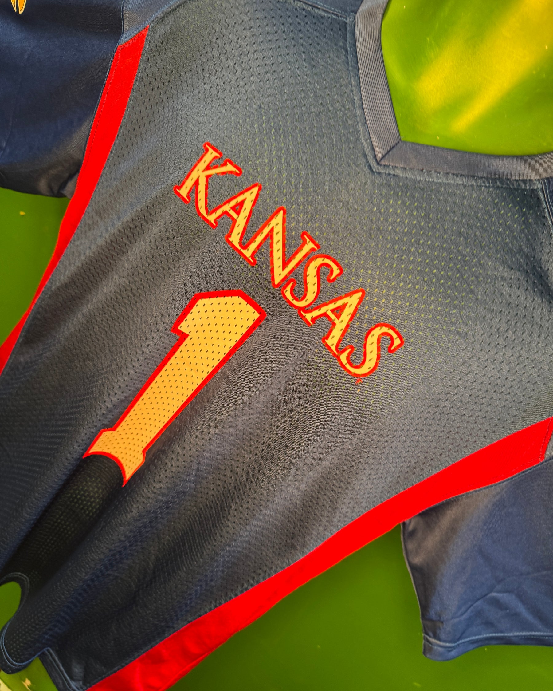 NCAA University of Kansas Jayhawks Russell Jersey Men's Medium
