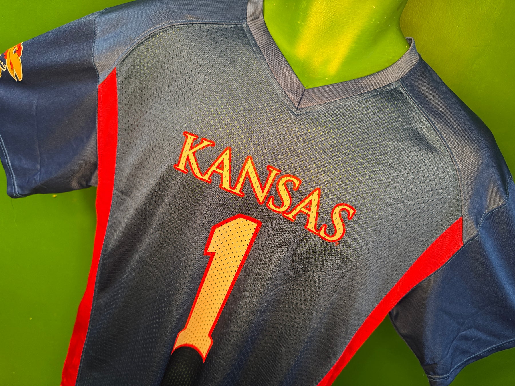 NCAA University of Kansas Jayhawks Russell Jersey Men's Medium