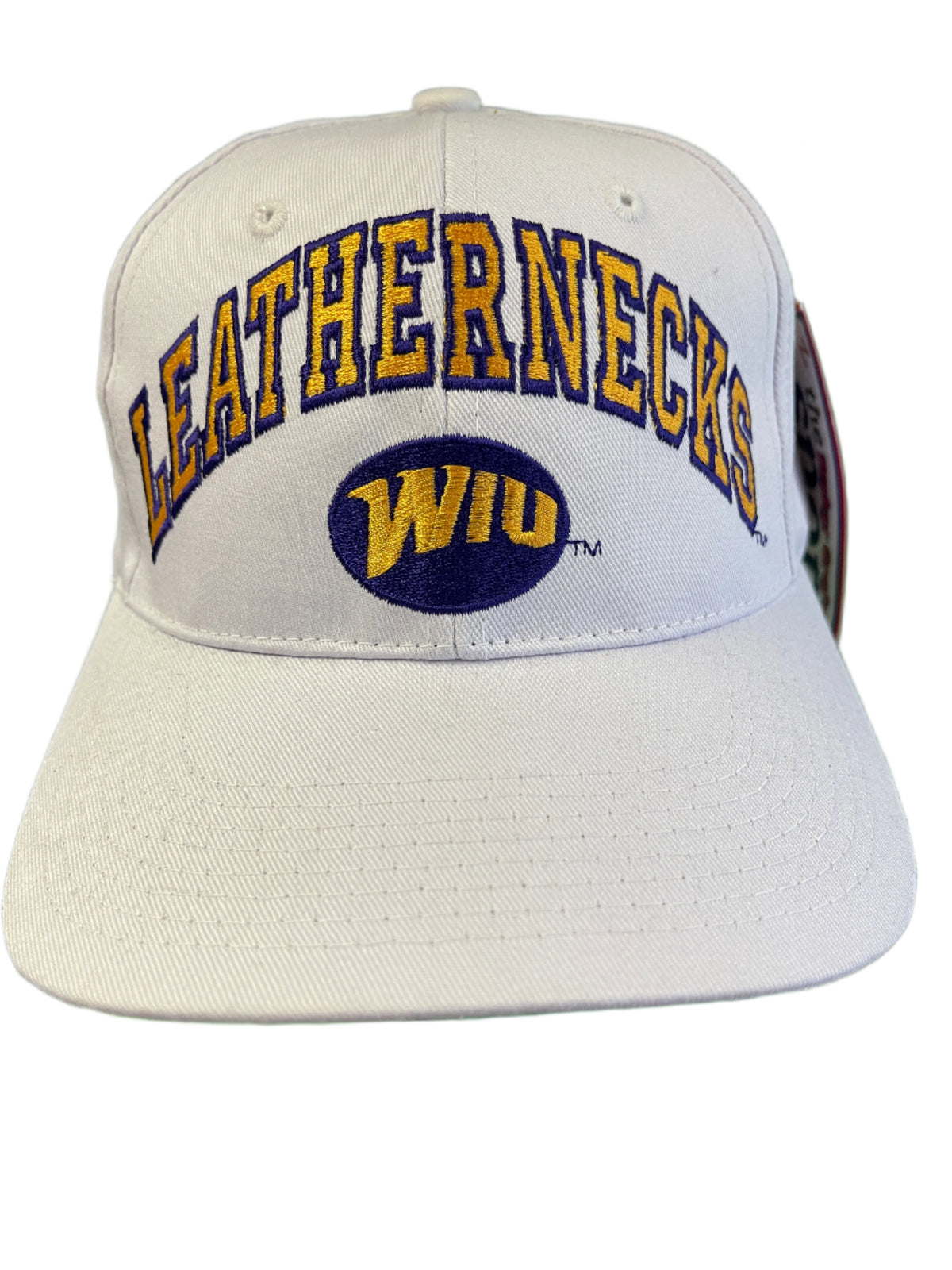 NCAA Western Illinois Leathernecks Zephyr Hat/Cap White Snapback OSFA NWT