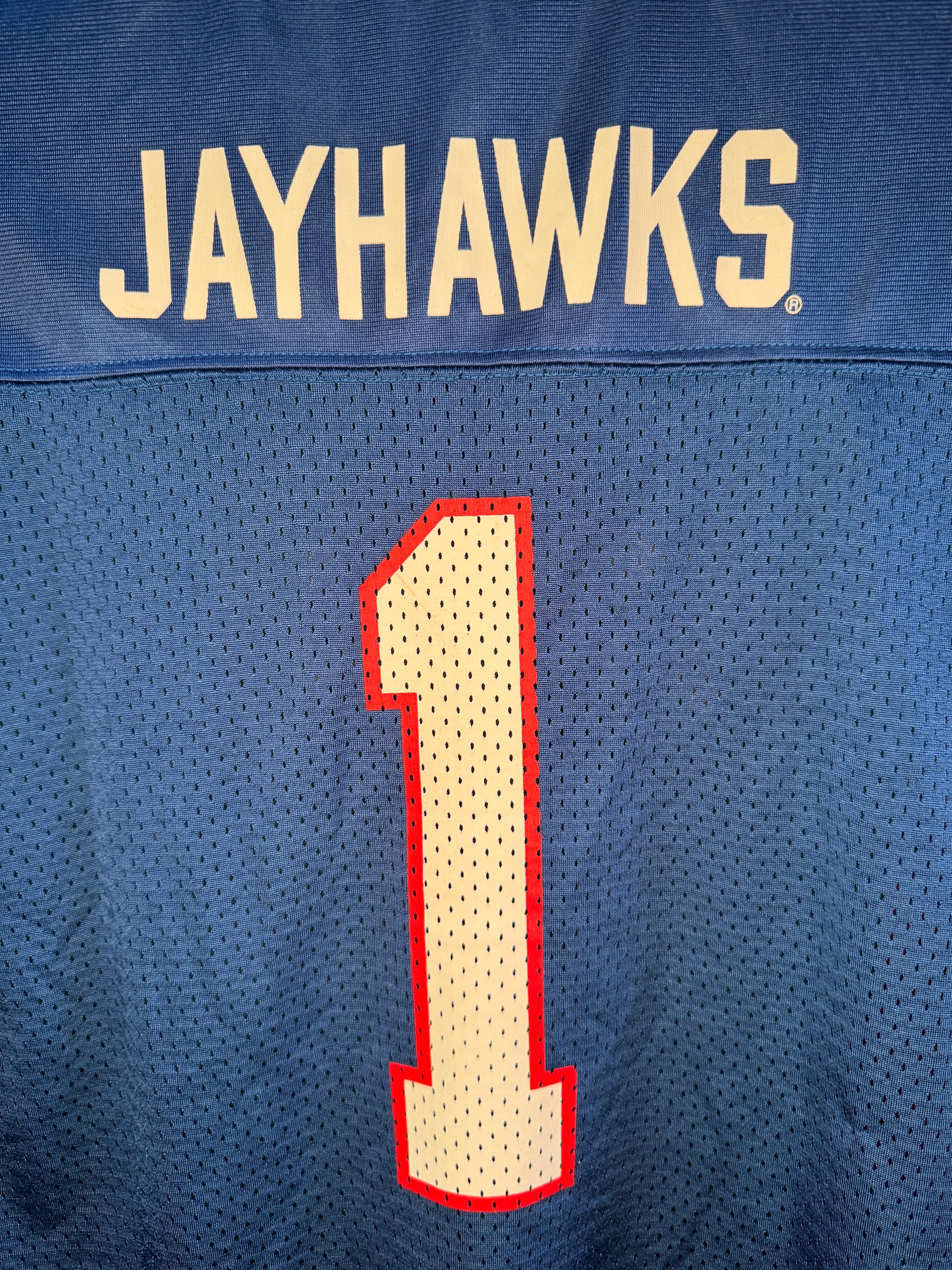 NCAA University of Kansas Jayhawks Russell Jersey Men's Medium