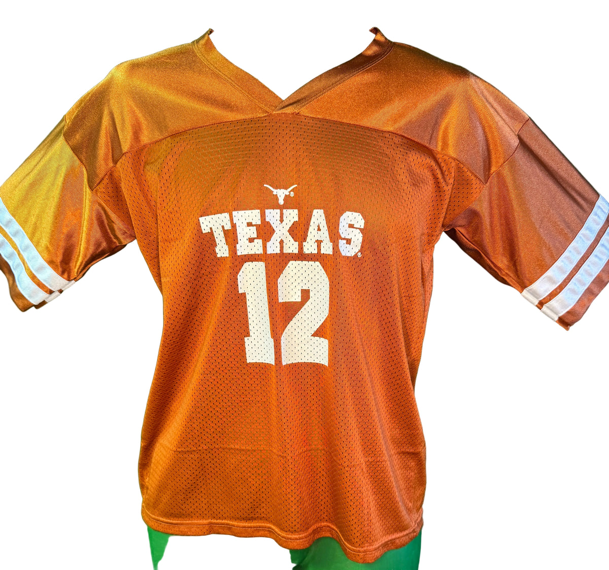 NCAA University of Texas Longhorrns Jersey #12 Youth Large 14-16