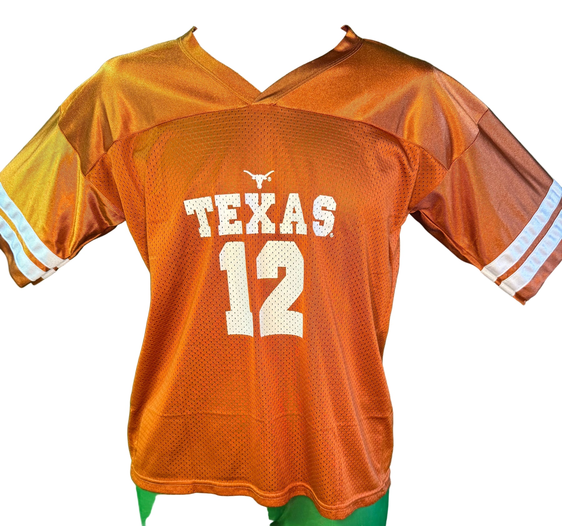 NCAA University of Texas Longhorrns Jersey #12 Youth Large 14-16