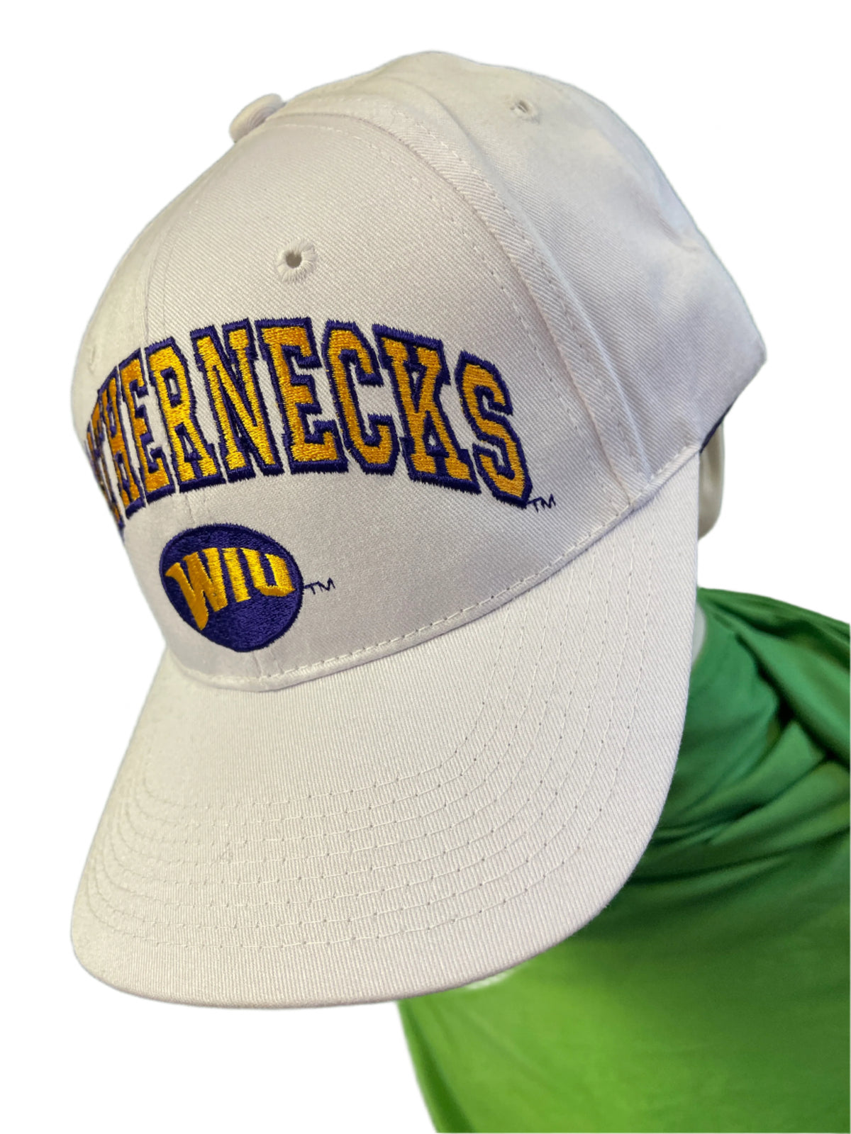 NCAA Western Illinois Leathernecks Zephyr Hat/Cap White Snapback OSFA NWOT