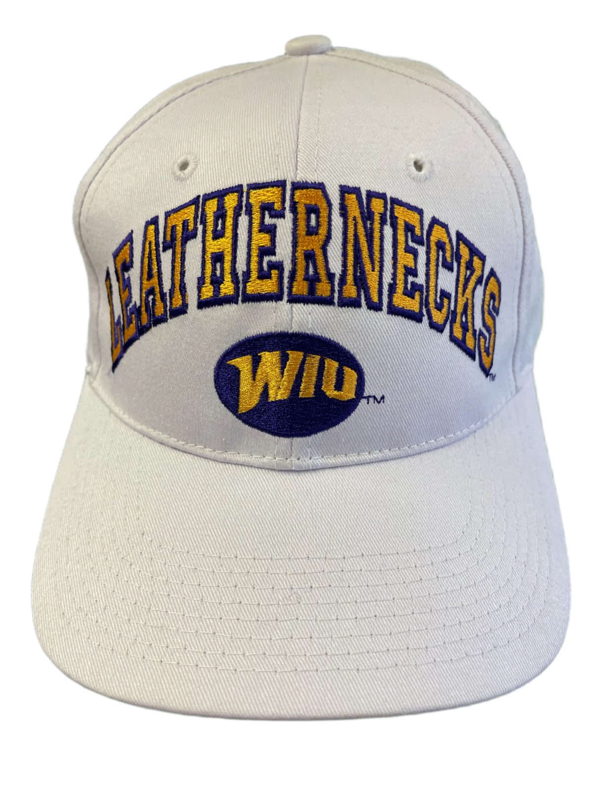 NCAA Western Illinois Leathernecks Zephyr Hat/Cap White Snapback OSFA NWOT