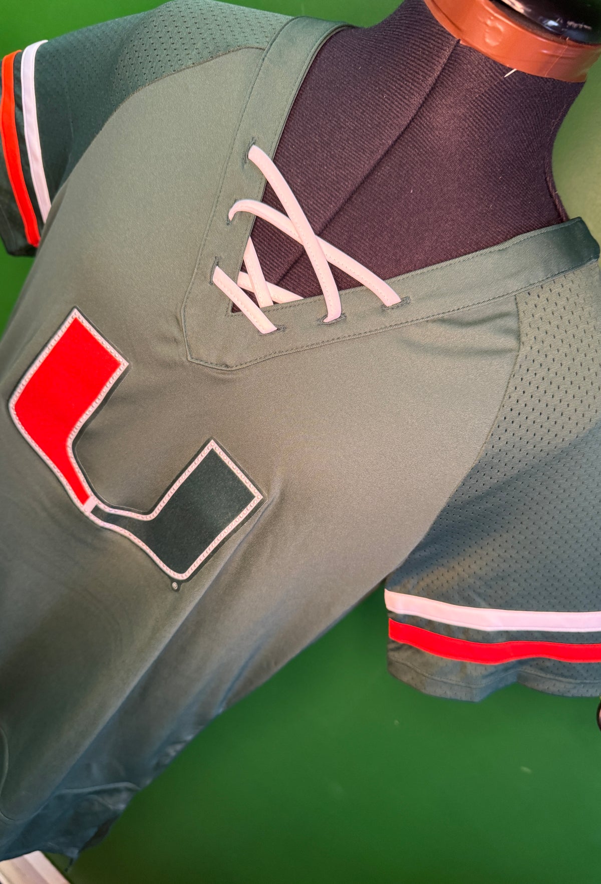 NCAA Miami Hurricanes Jersey Top Women's Large NWOT
