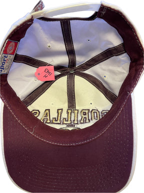 NCAA Pittsburg State Gorillas Zephyr Hat/Cap White Snapback OSFA NWOT